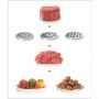 Bosch | Meat mincer | MFW68660 | Black | Throughput (kg/min) 4.3 | Kebbe, Sausage horn, Fruit press, Shredding Attachment, 4 bar - 11